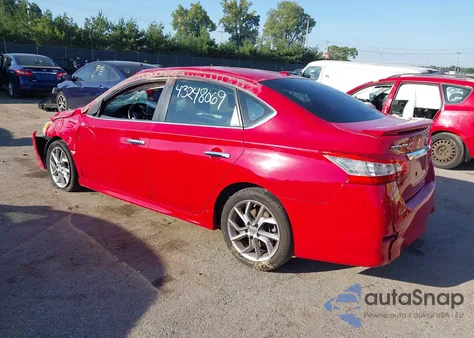 2015 Nissan Sentra Sr z USA, uszkodzony, nr VIN 3N1AB7APXFY254450
